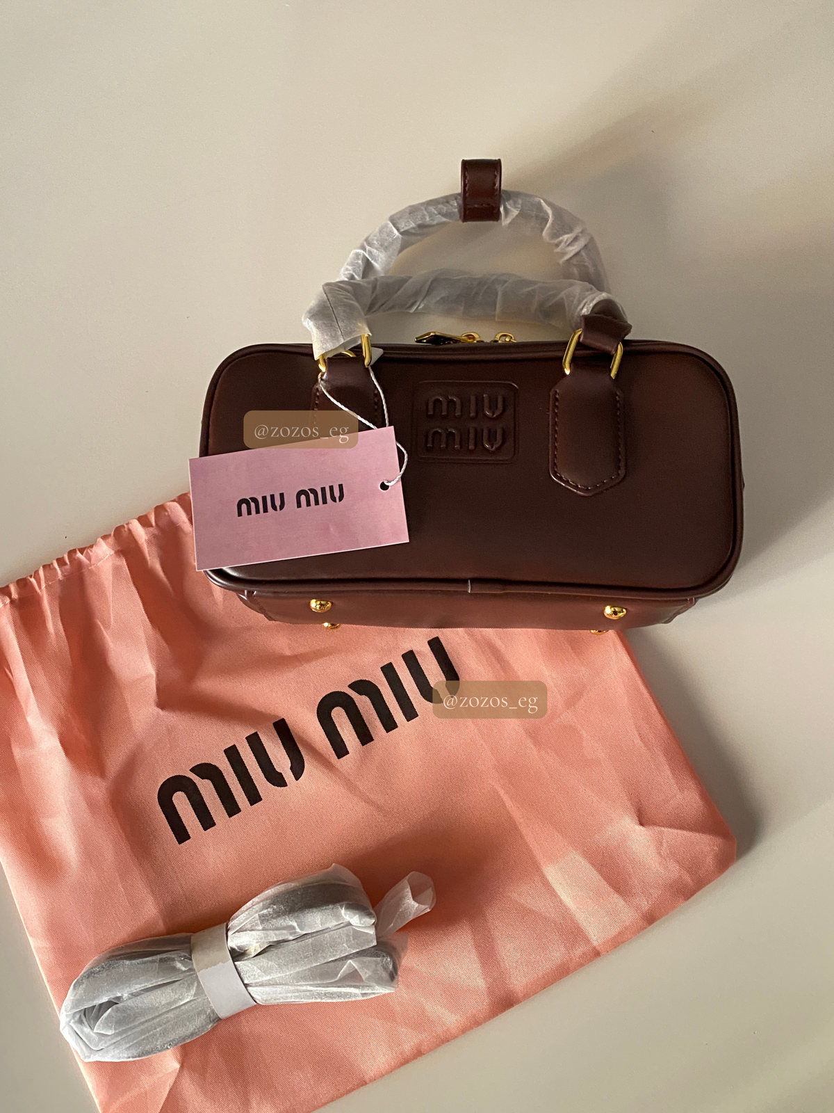 Miu Miu Beau Leather Bag