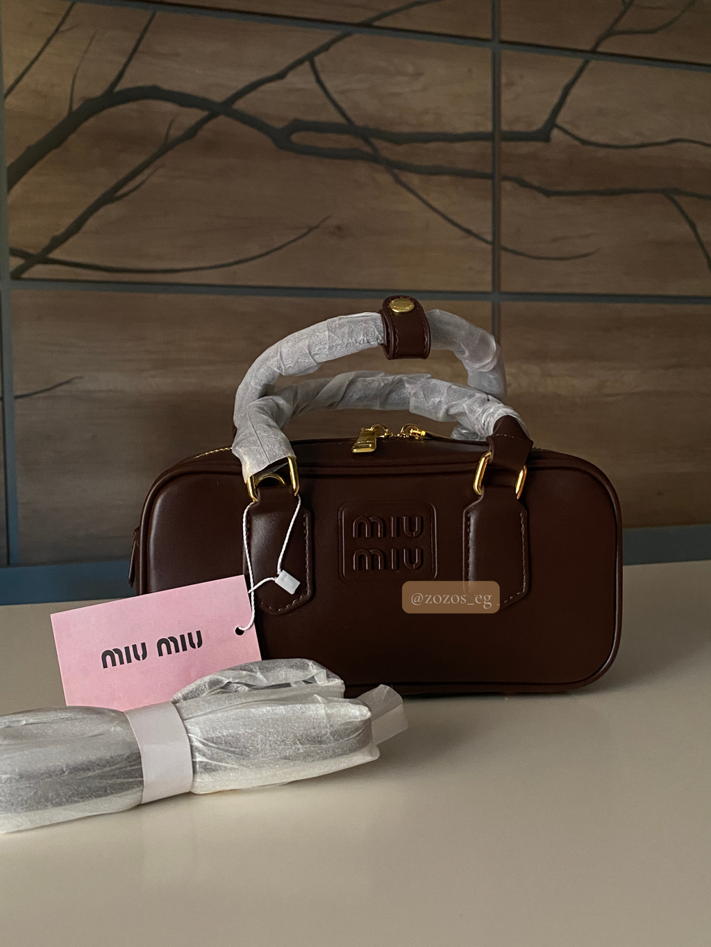 Miu Miu Beau Leather Bag