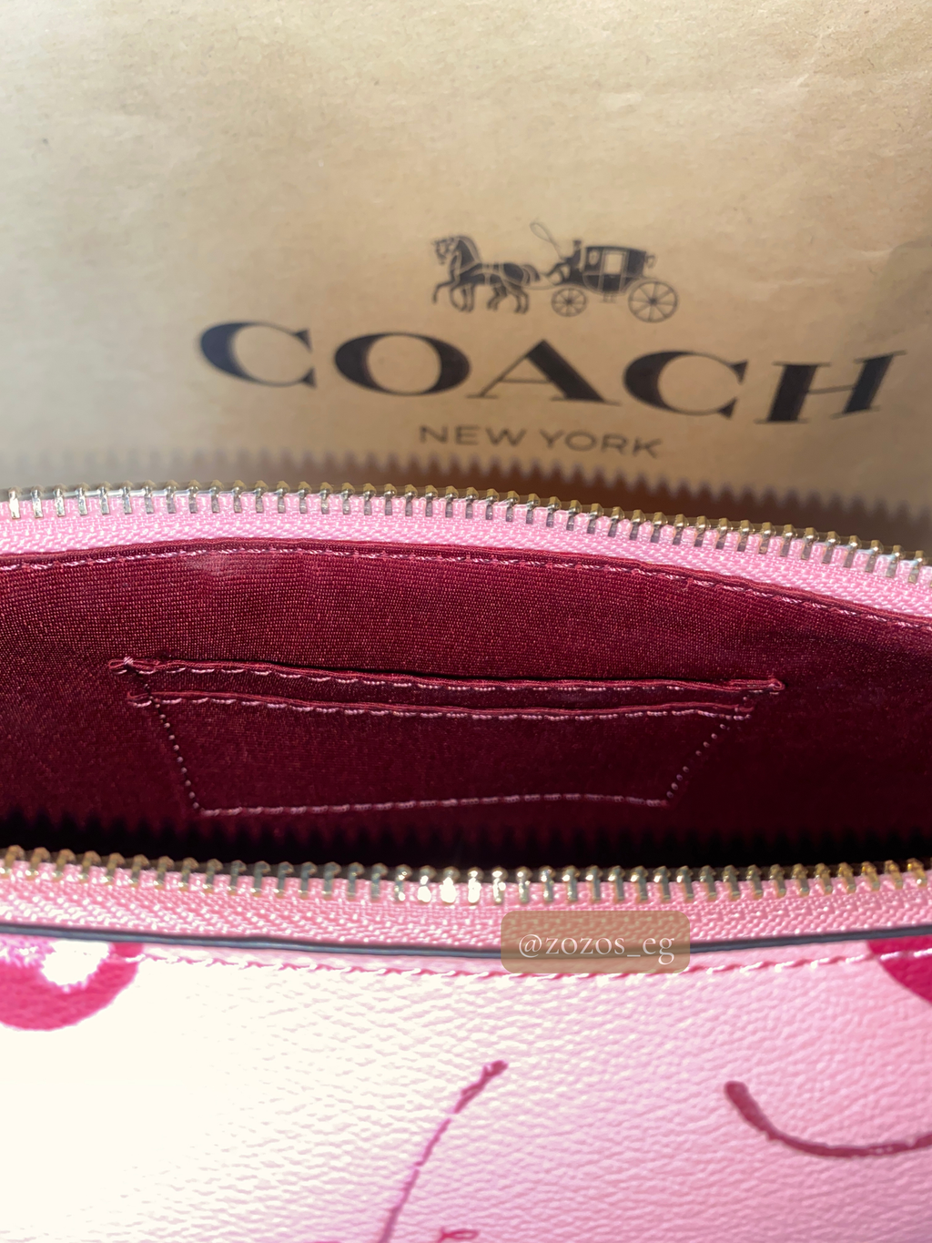 Coach Teri Shoulder Bag with Cherry Print
