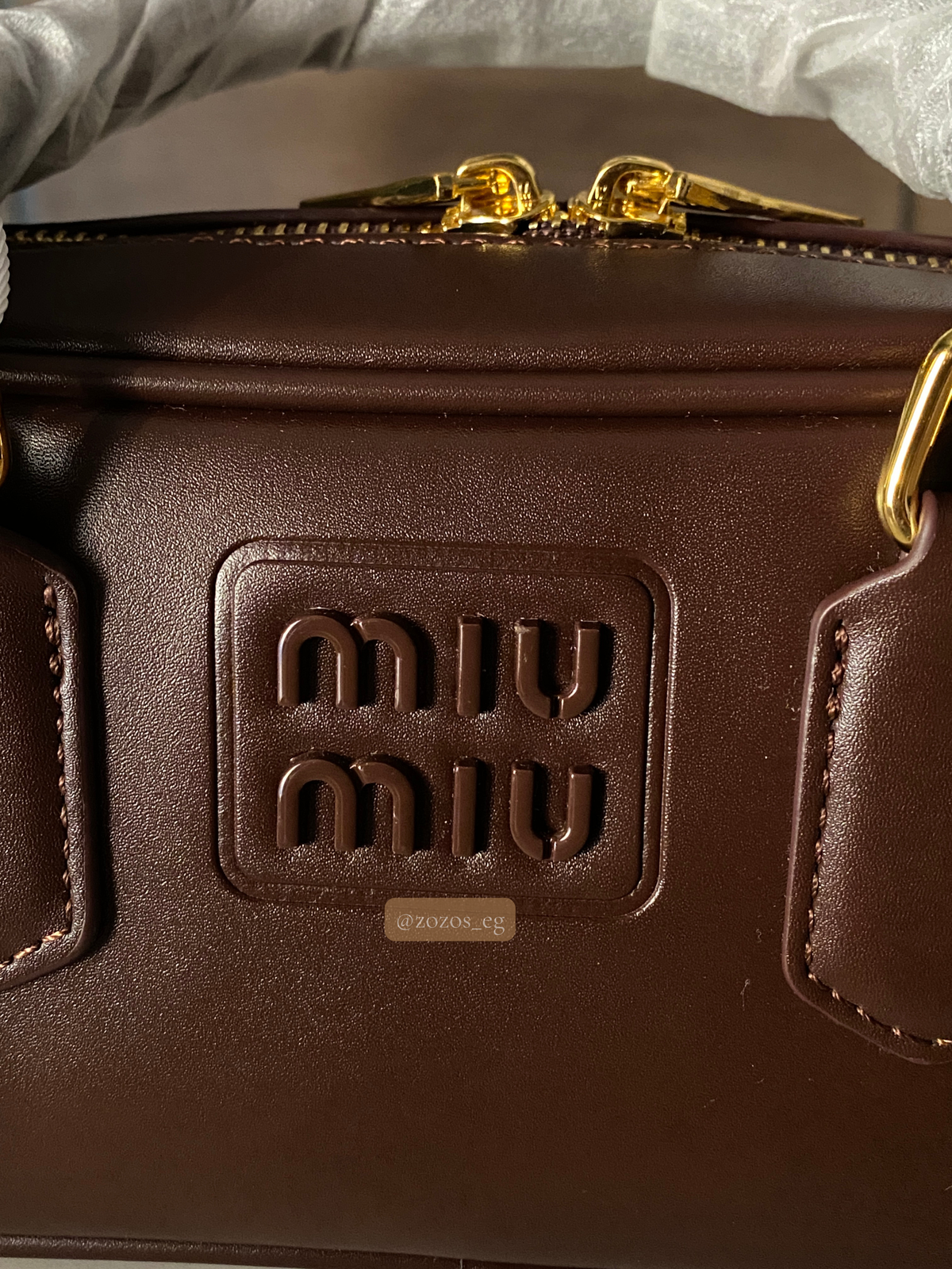 Miu Miu Beau Leather Bag