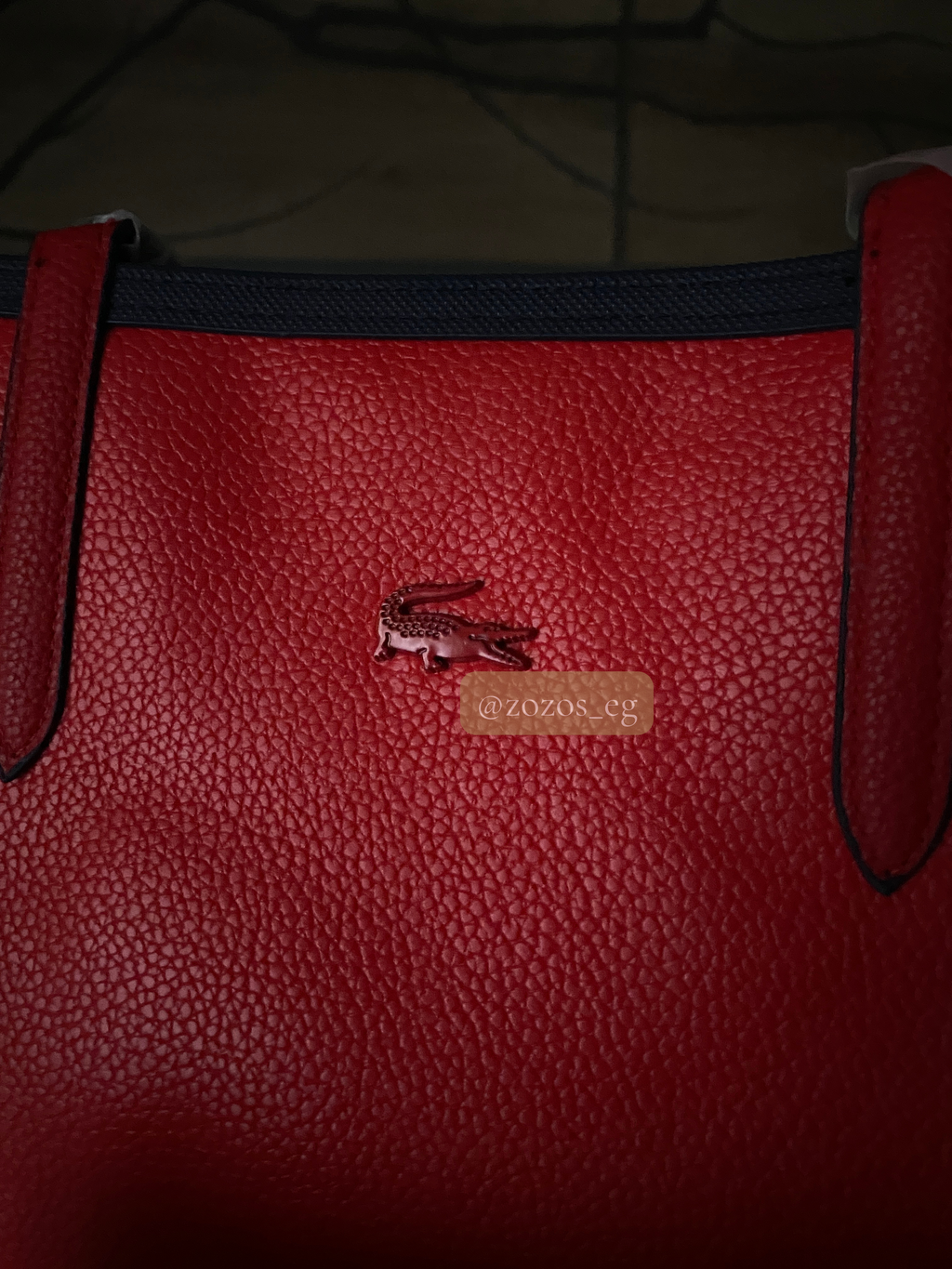 Lacoste Anna Reversible Tote with Pouch