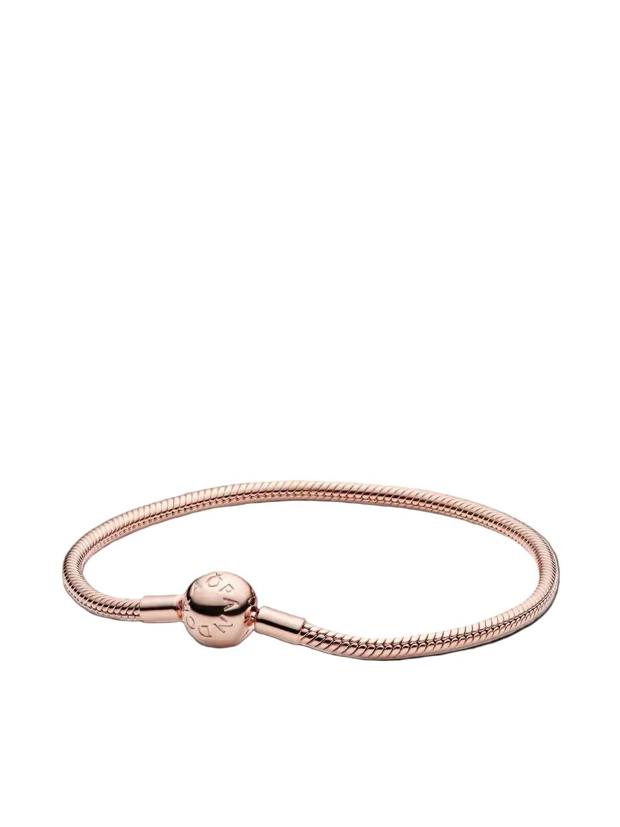 Pandora Snake Chain Bracelet|Rose Gold