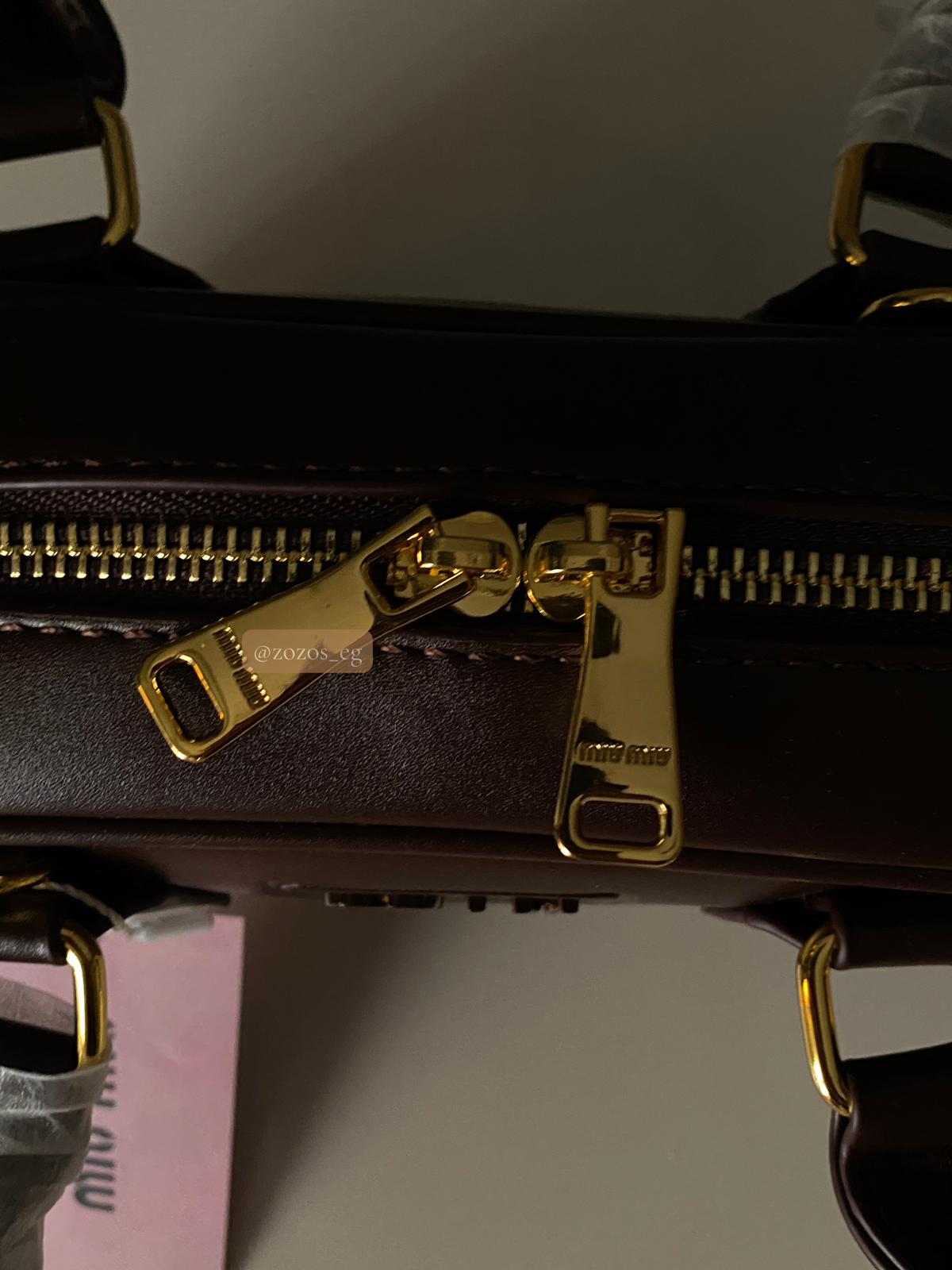 Miu Miu Beau Leather Bag