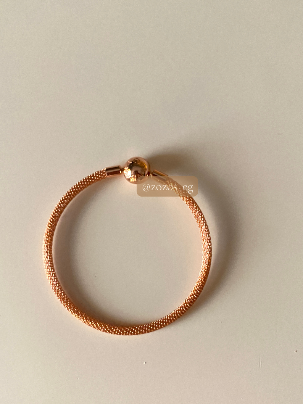 Pandora Snake Chain Bracelet|Rose Gold