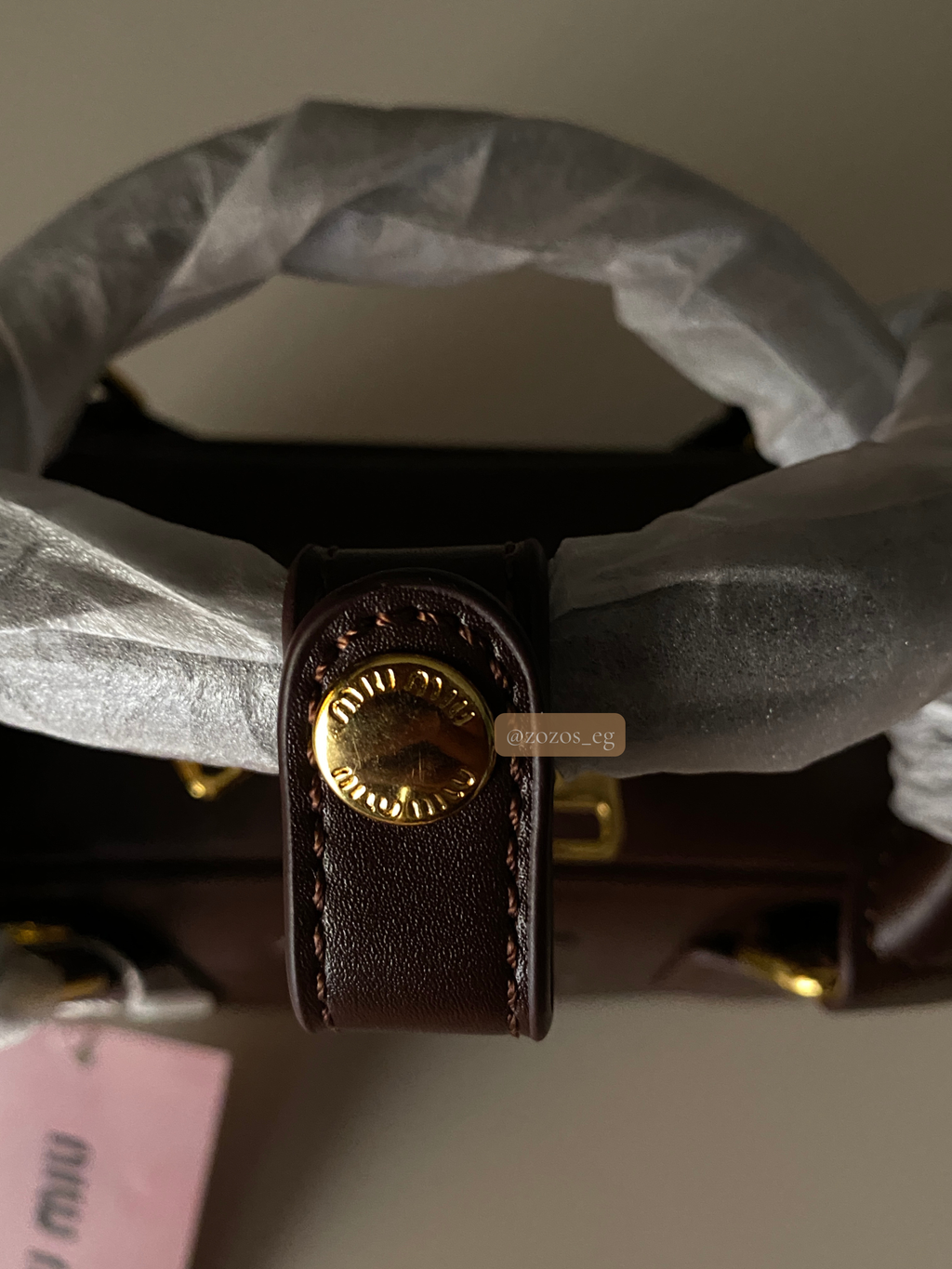 Miu Miu Beau Leather Bag