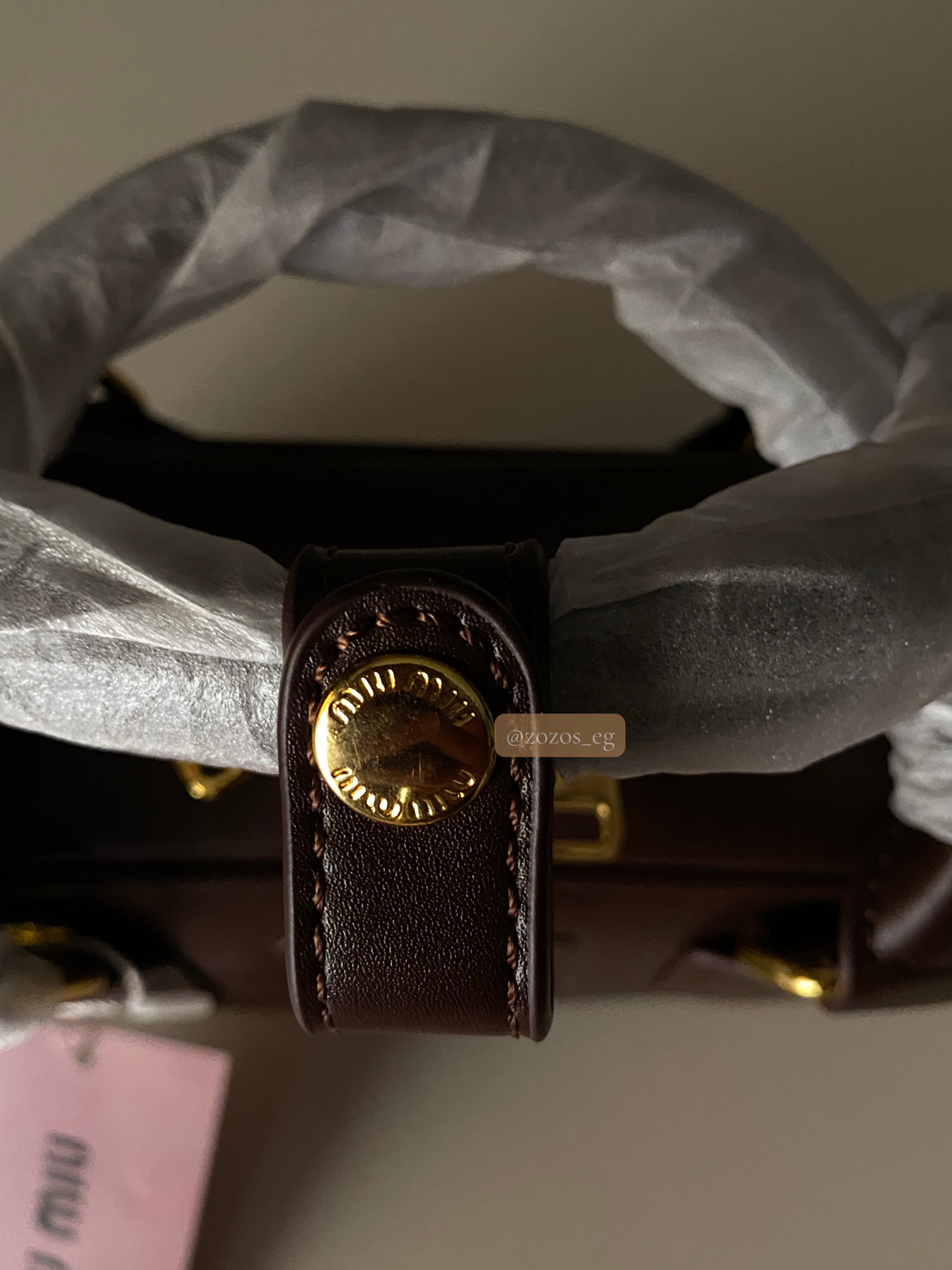 Miu Miu Beau Leather Bag