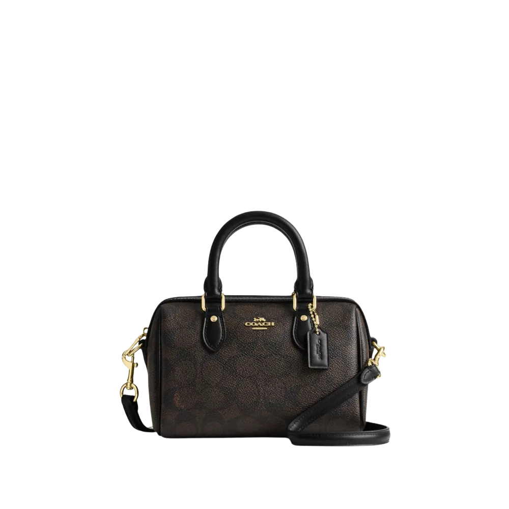 Coach Mini Rowan Bag in Signature Canvas